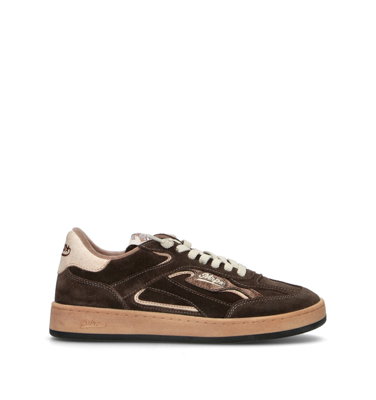 MRP Sneaker donna marrone in suede