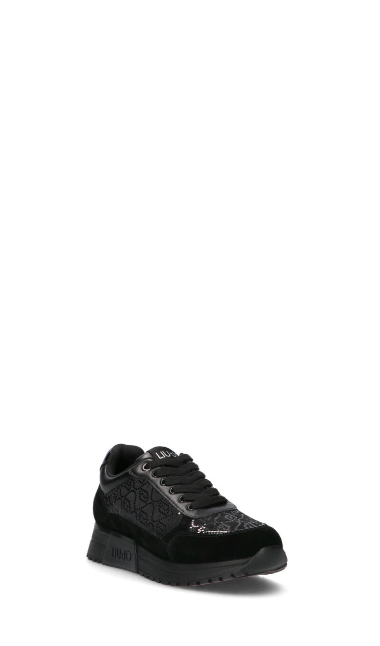 LIU JO Sneaker donna nera in suede