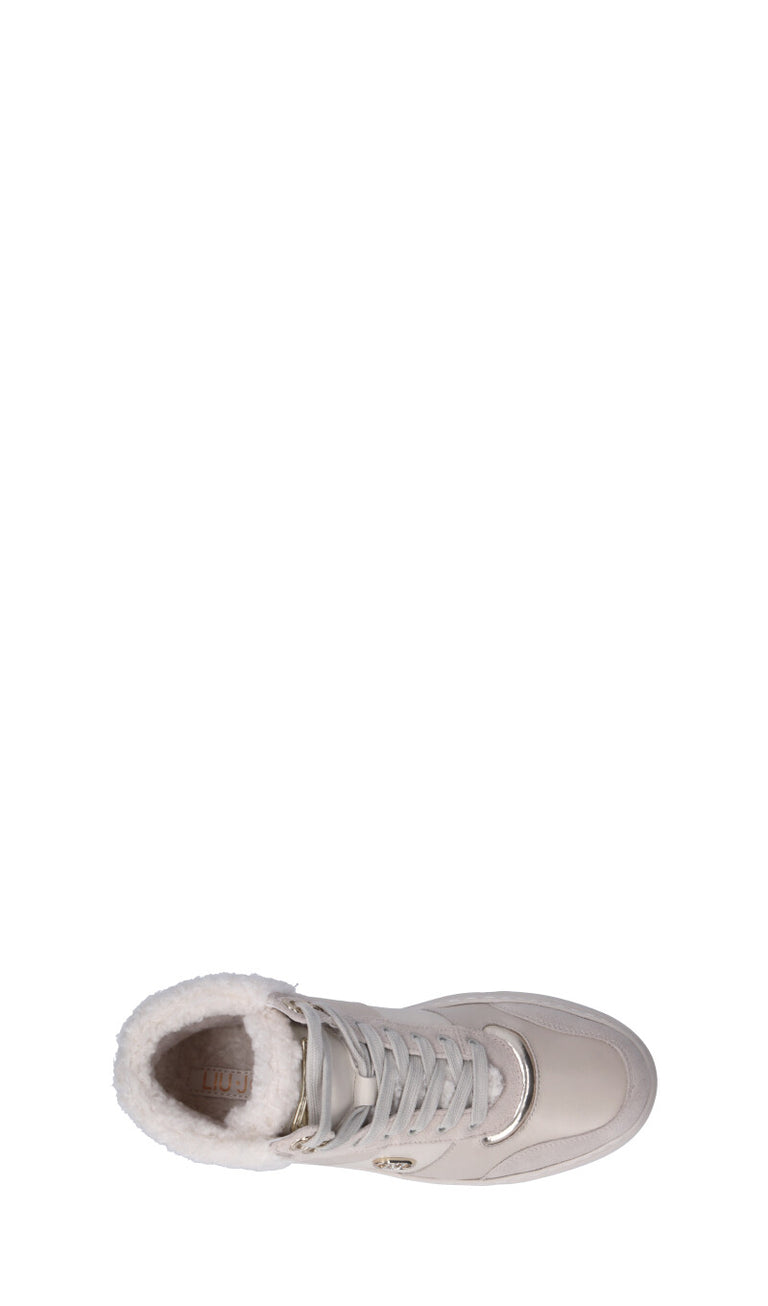 LIU JO Sneaker donna panna in suede