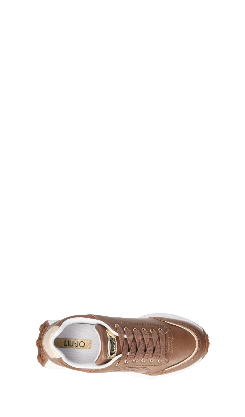 LIU JO Sneaker donna cuoio in pelle
