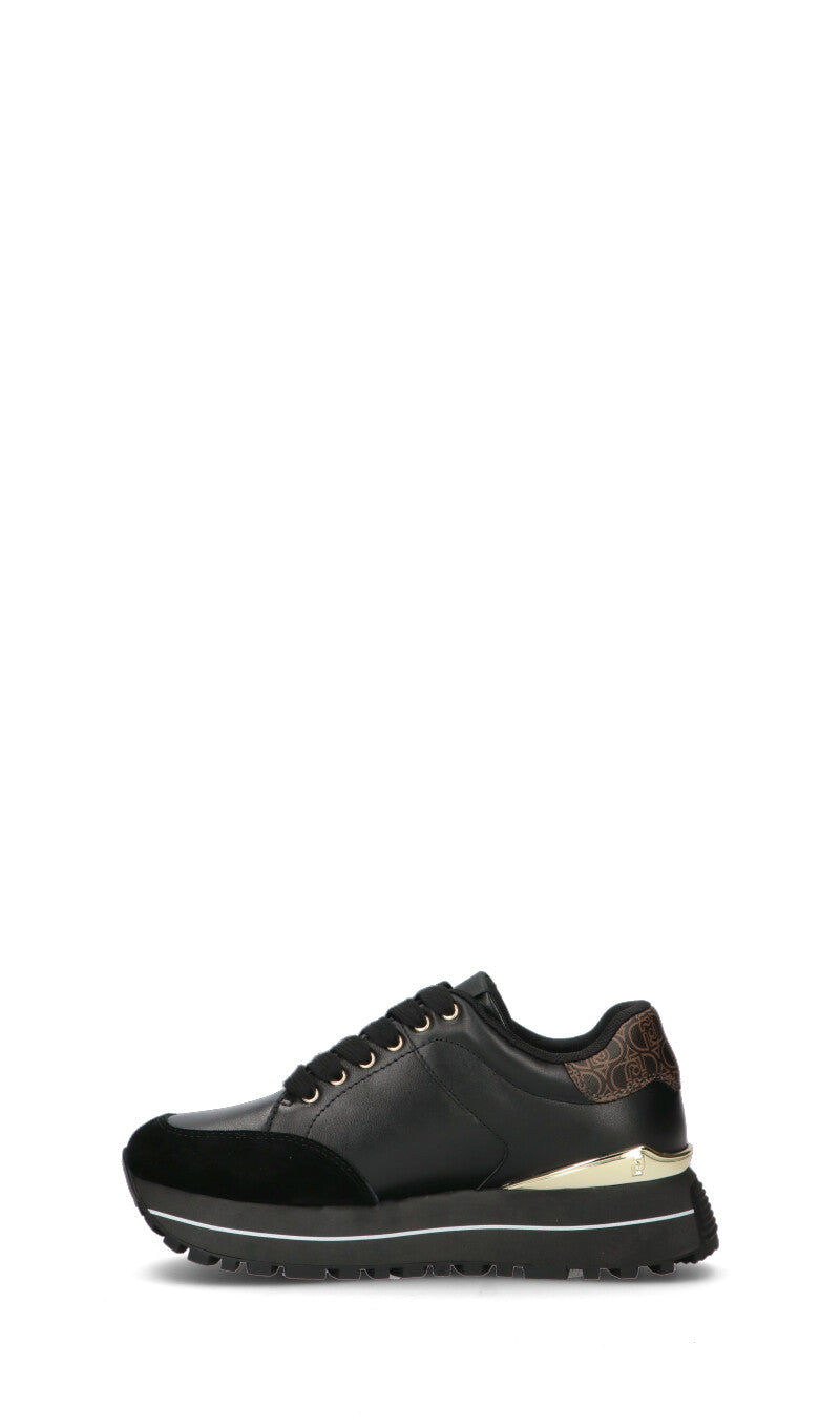 LIU JO Sneaker donna nera in suede