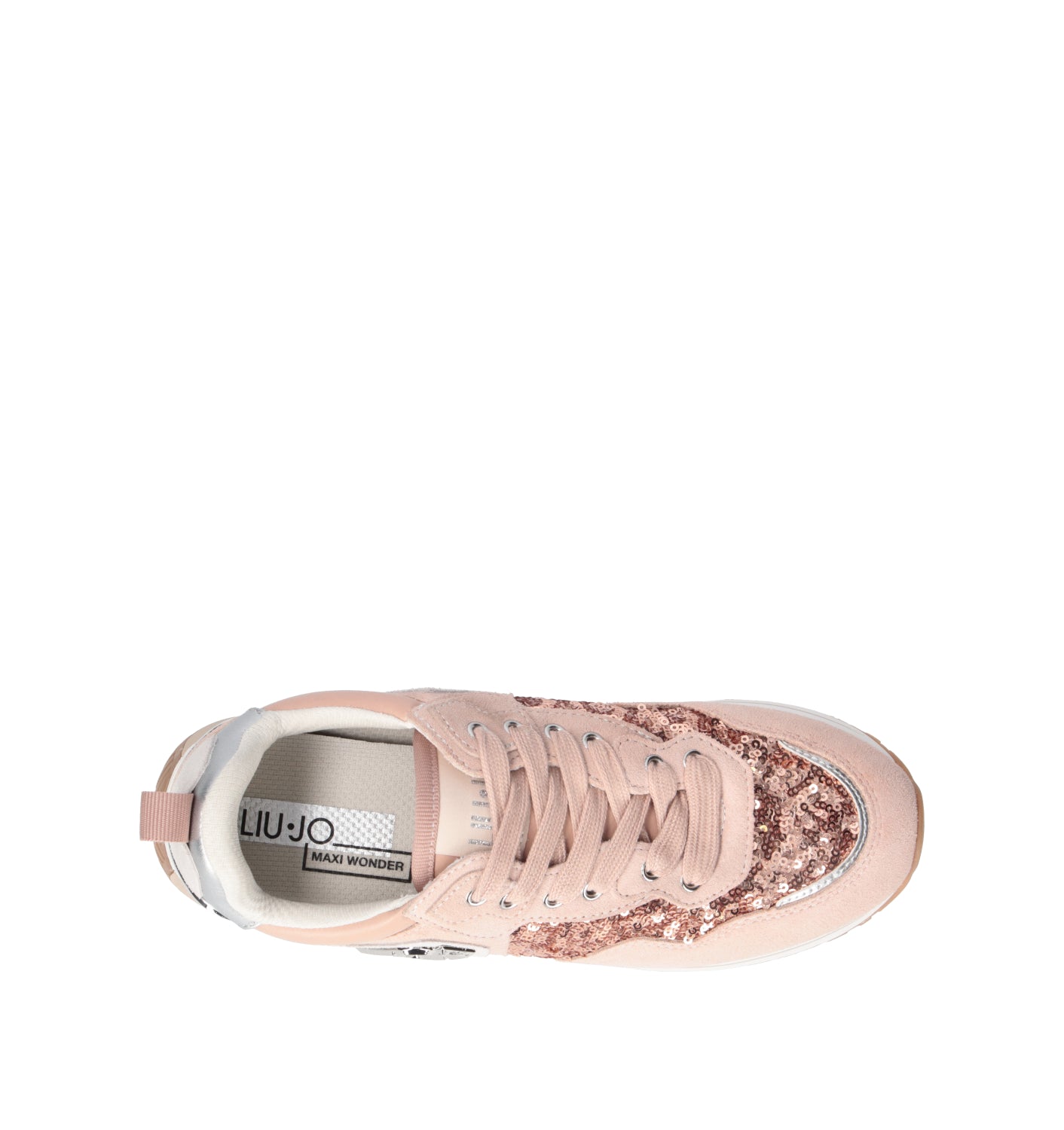 LIU JO Sneaker donna rosa in suede