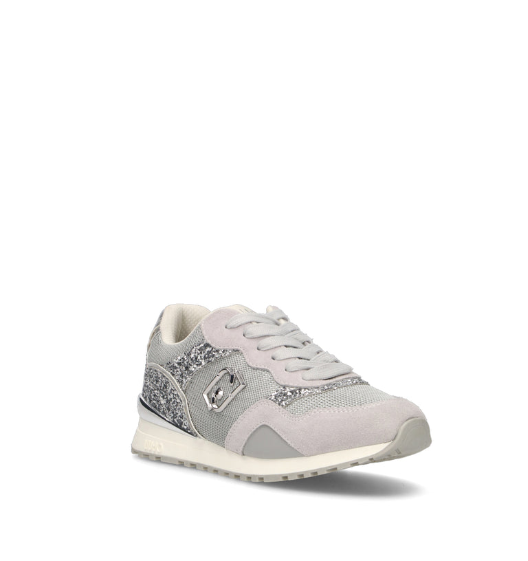 LIU JO Sneaker donna grigia/argento