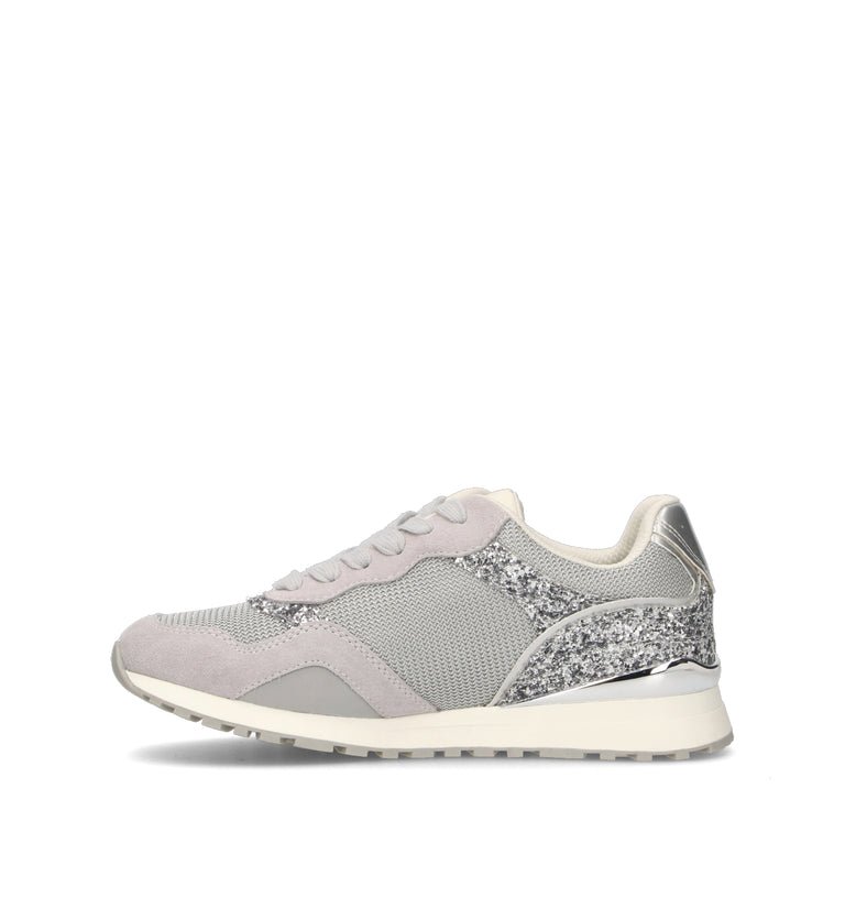 LIU JO Sneaker donna grigia/argento