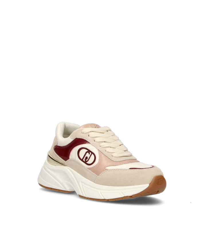 LIU JO Sneaker donna bianca/beige