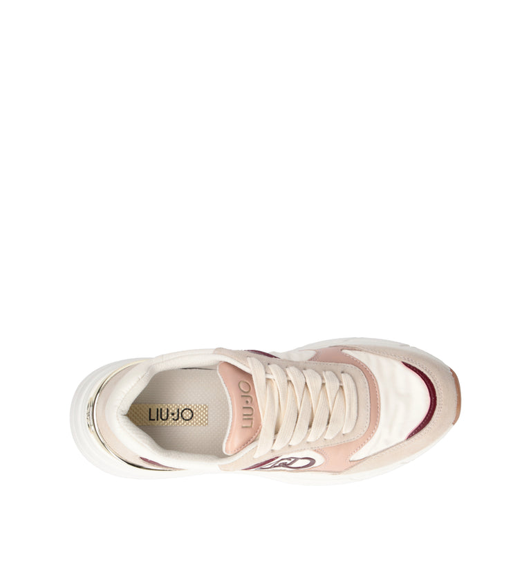 LIU JO Sneaker donna bianca/beige