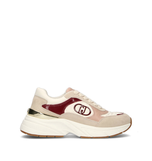 LIU JO Sneaker donna bianca/beige
