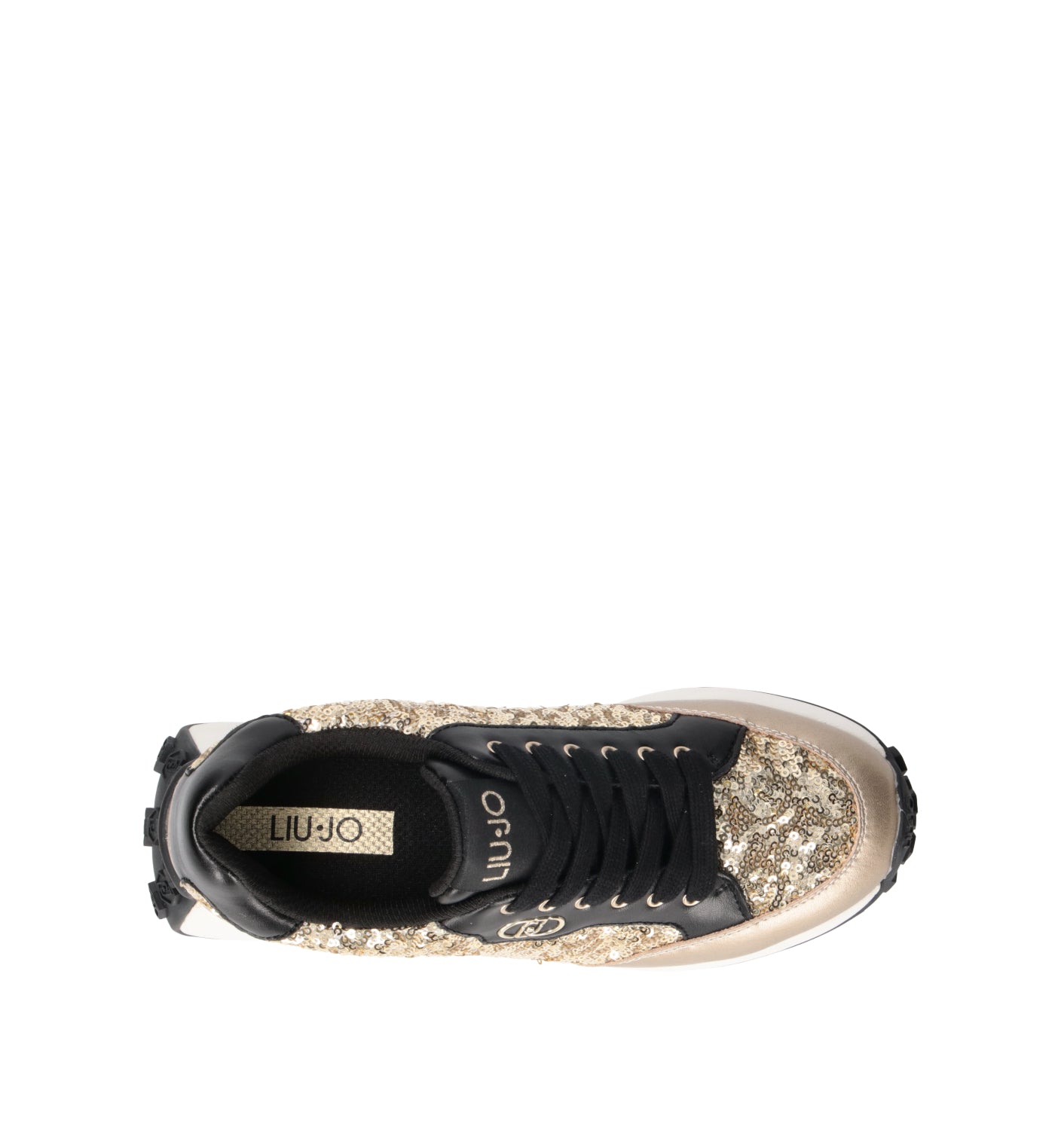 LIU JO Sneaker donna oro/nera
