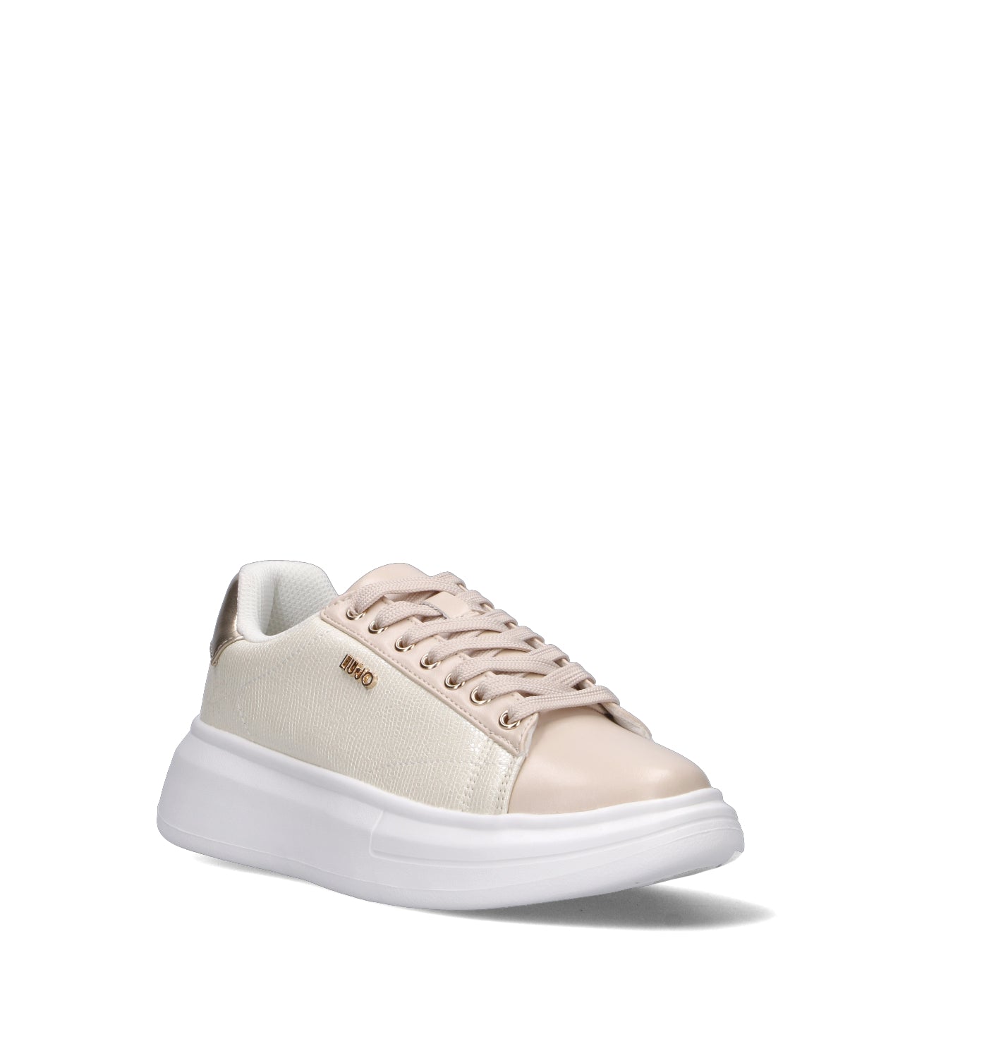LIU JO Sneaker donna panna/oro