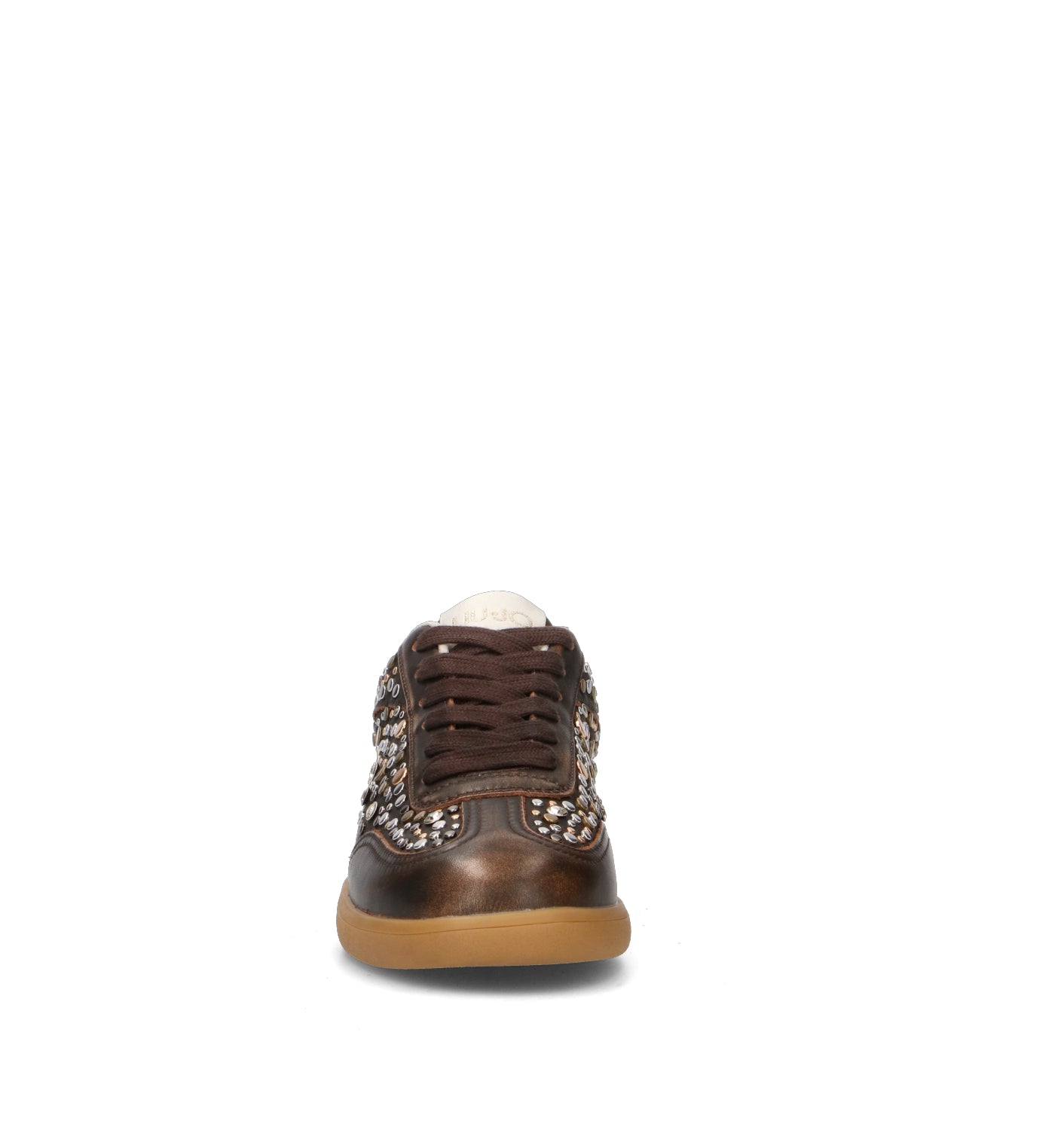 LIU JO Sneaker donna marrone in pelle