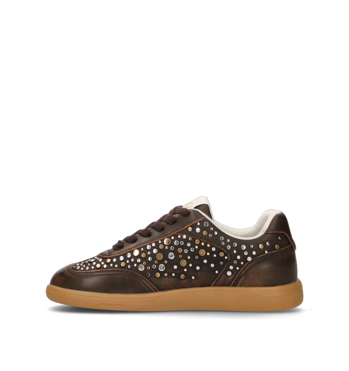 LIU JO Sneaker donna marrone in pelle
