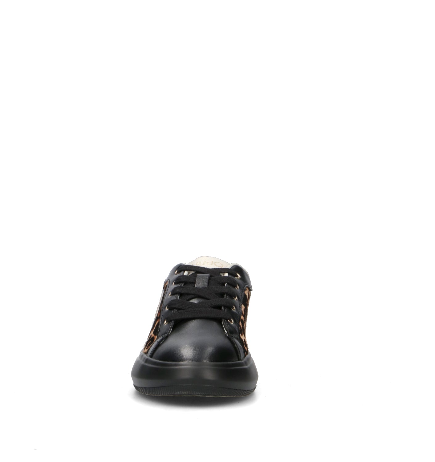 LIU JO Sneaker donna nera/leopardata