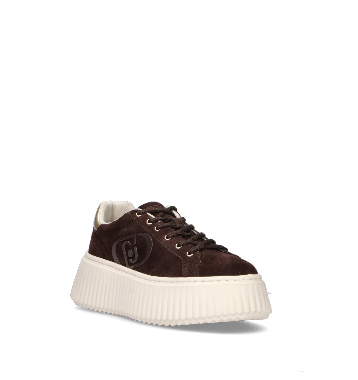 LIU JO Sneaker donna marrone in suede