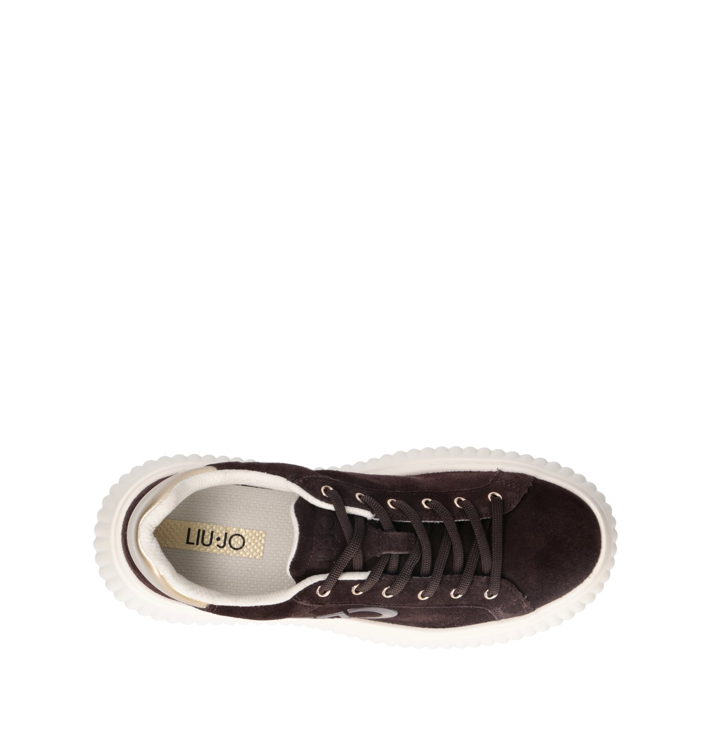 LIU JO Sneaker donna marrone in suede