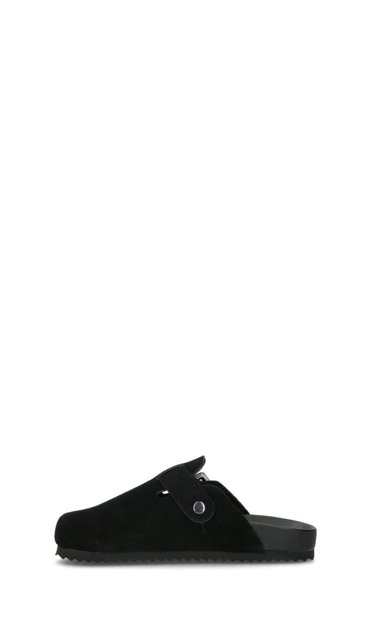 COLORS OF CALIFORNIA Ciabatta donna nera in suede