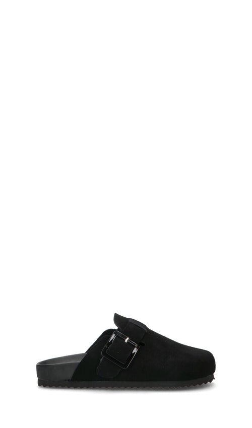 COLORS OF CALIFORNIA Ciabatta donna nera in suede