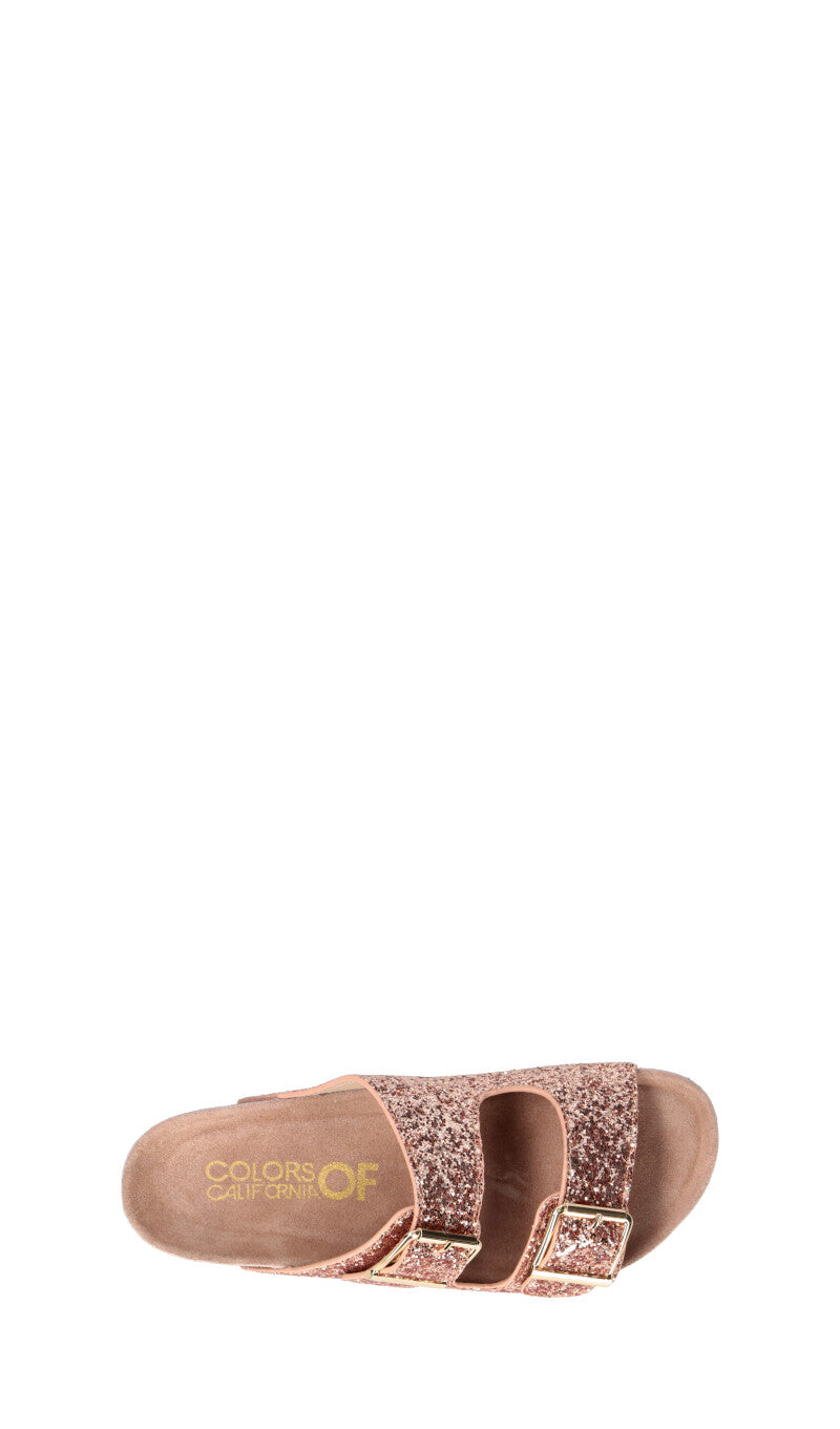 COLORS OF CALIFORNIA Ciabatta donna rosa