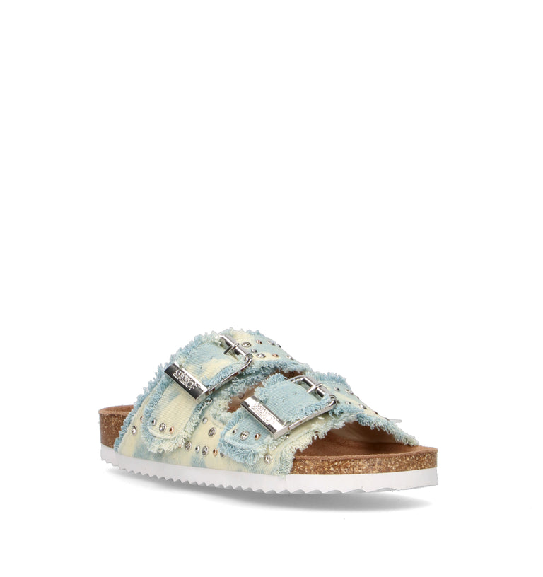 COLORS OF CALIFORNIA Ciabatta donna denim