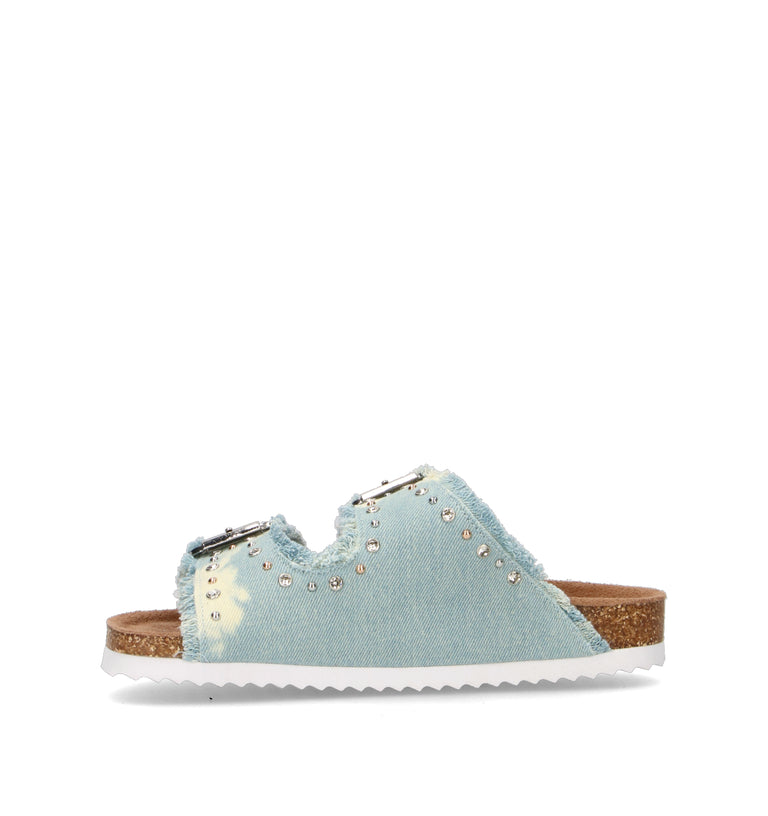 COLORS OF CALIFORNIA Ciabatta donna denim