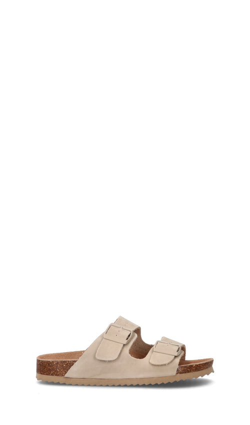 COLORS OF CALIFORNIA Ciabatta donna grigia in suede