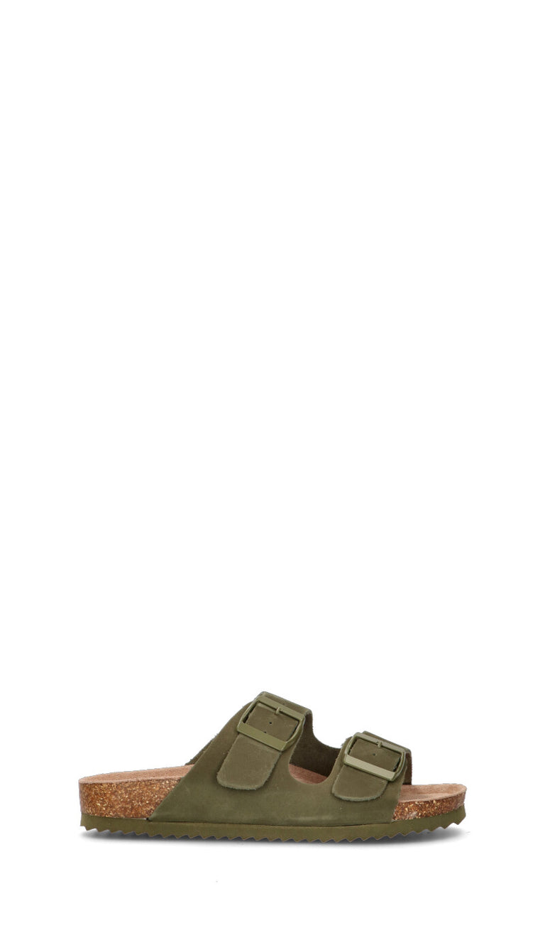 COLORS OF CALIFORNIA Ciabatta donna militare in nabuk