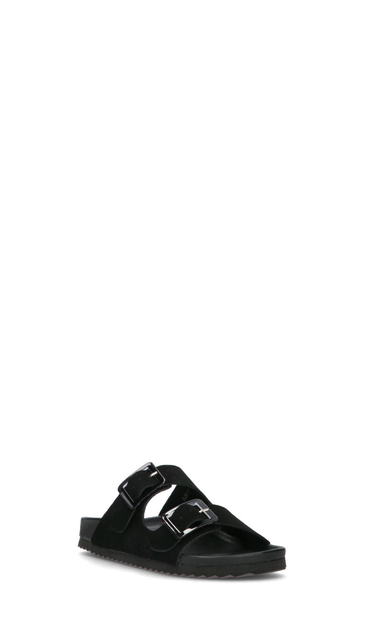 COLORS OF CALIFORNIA Ciabatta donna nera in pelle