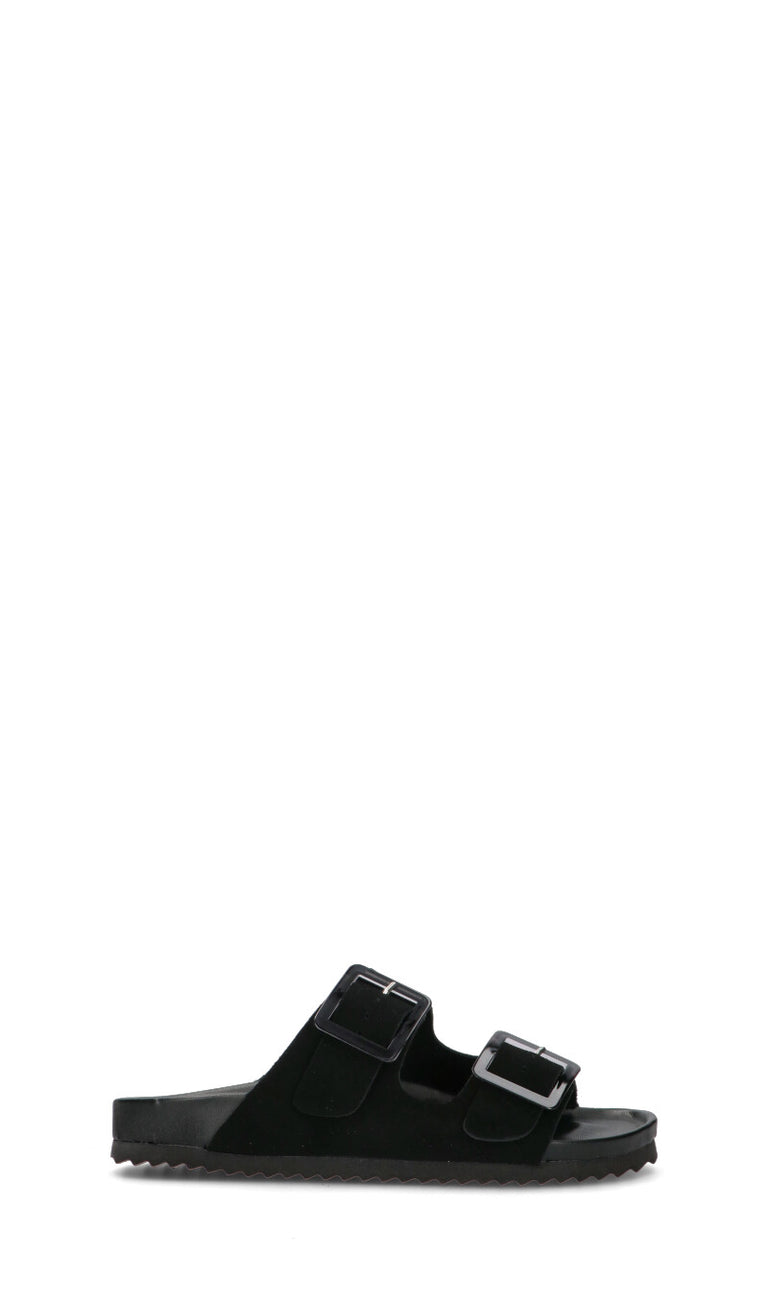 COLORS OF CALIFORNIA Ciabatta donna nera in pelle