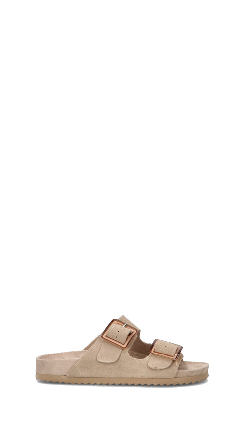 COLORS OF CALIFORNIA Ciabatta donna grigia in suede