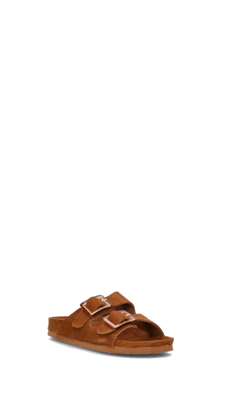 COLORS OF CALIFORNIA Ciabatta donna marrone in suede