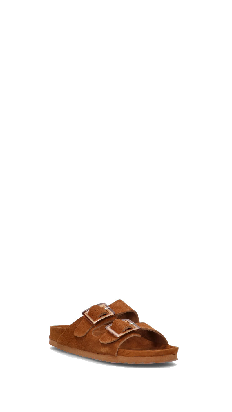 COLORS OF CALIFORNIA Ciabatta donna marrone in suede