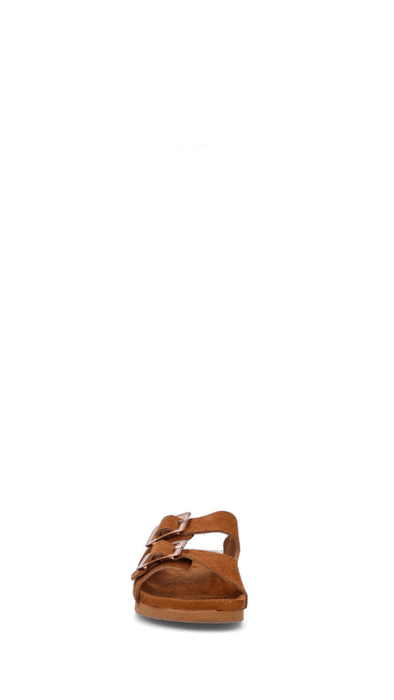 COLORS OF CALIFORNIA Ciabatta donna marrone in suede