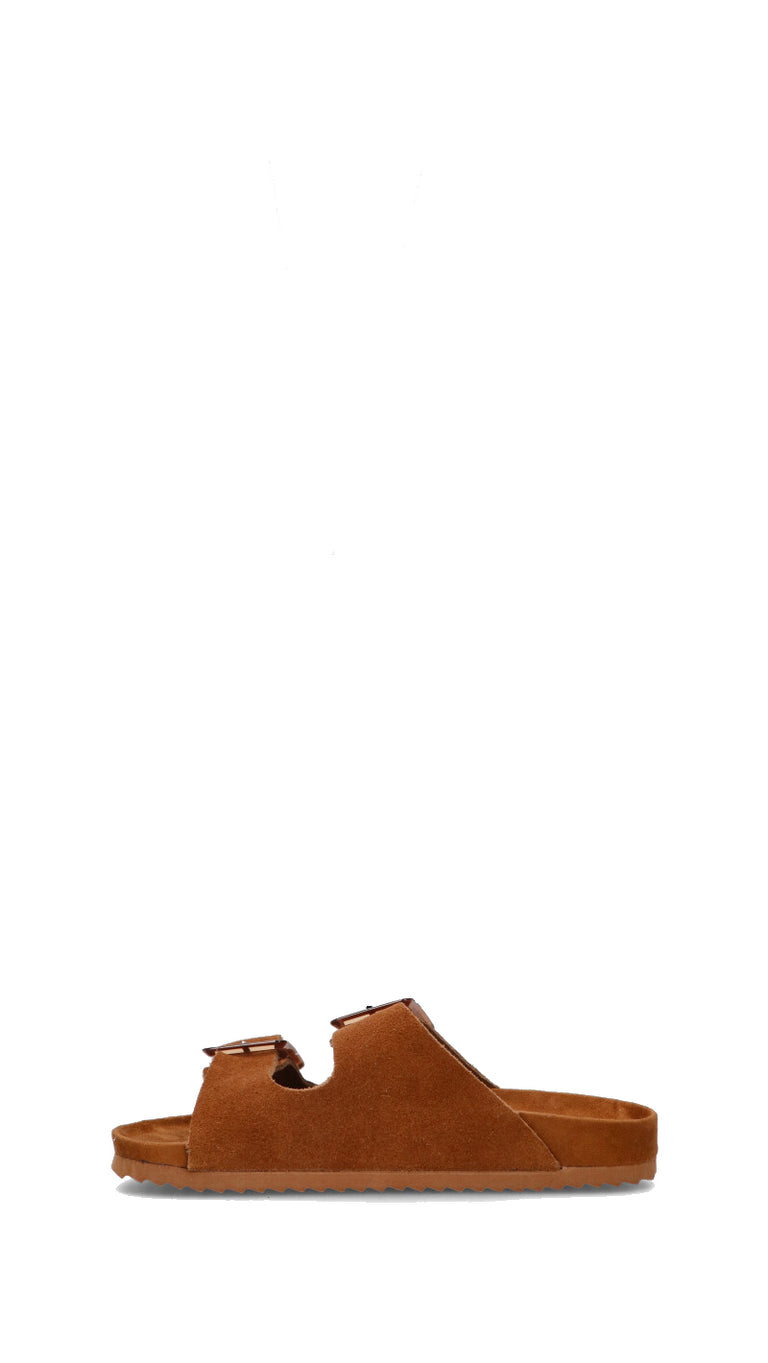 COLORS OF CALIFORNIA Ciabatta donna marrone in suede