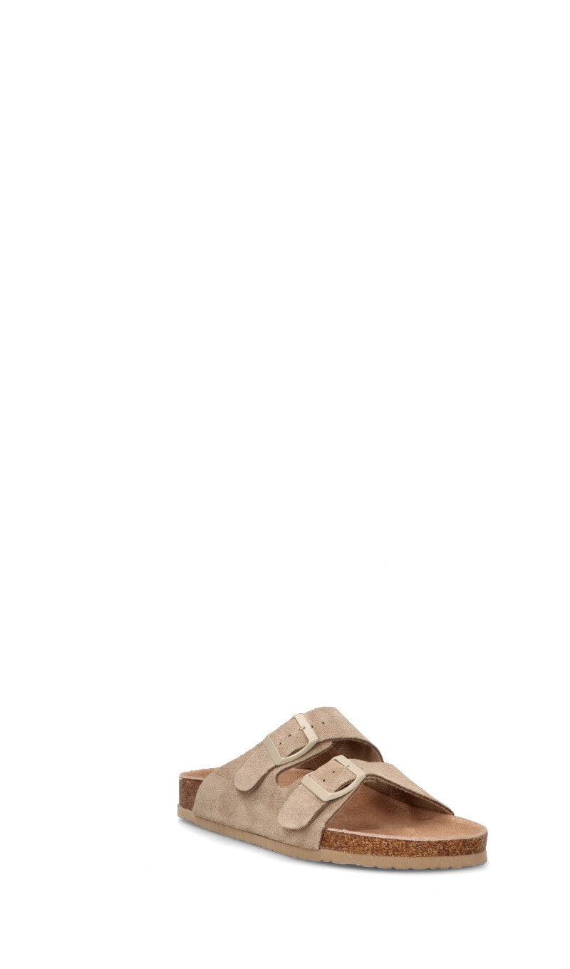 COLORS OF CALIFORNIA Ciabatta uomo beige in suede