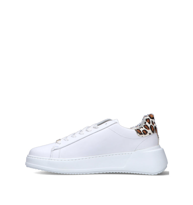 PHILIPPE MODEL Sneaker donna bianca in pelle