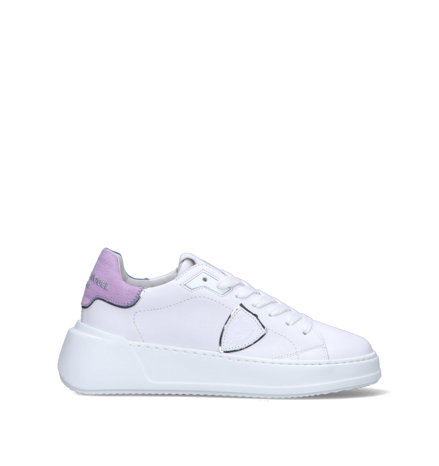 PHILIPPE MODEL Sneaker donna bianca/lilla