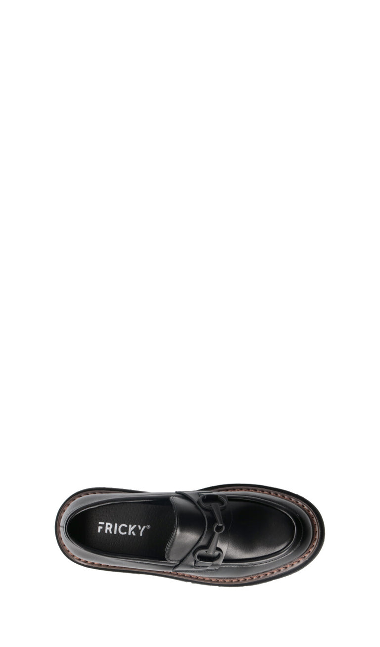 FRICKY Mocassino donna nero