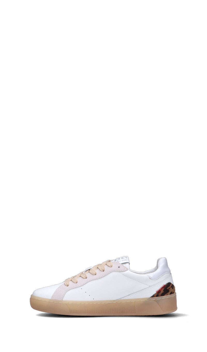 GIO+  Sneaker donna bianca in pelle
