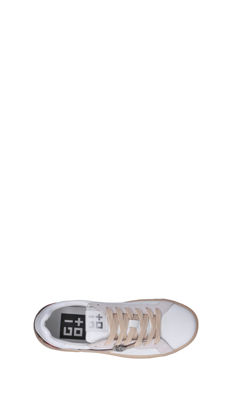 GIO+  Sneaker donna bianca in pelle