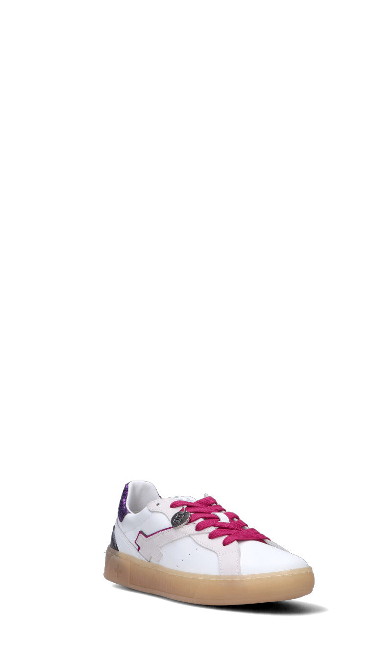 GIO+ Sneaker donna bianca in pelle