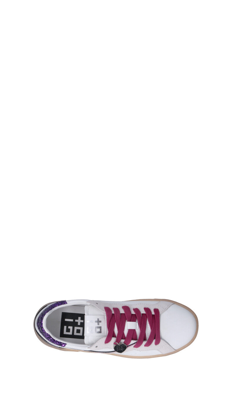 GIO+ Sneaker donna bianca in pelle