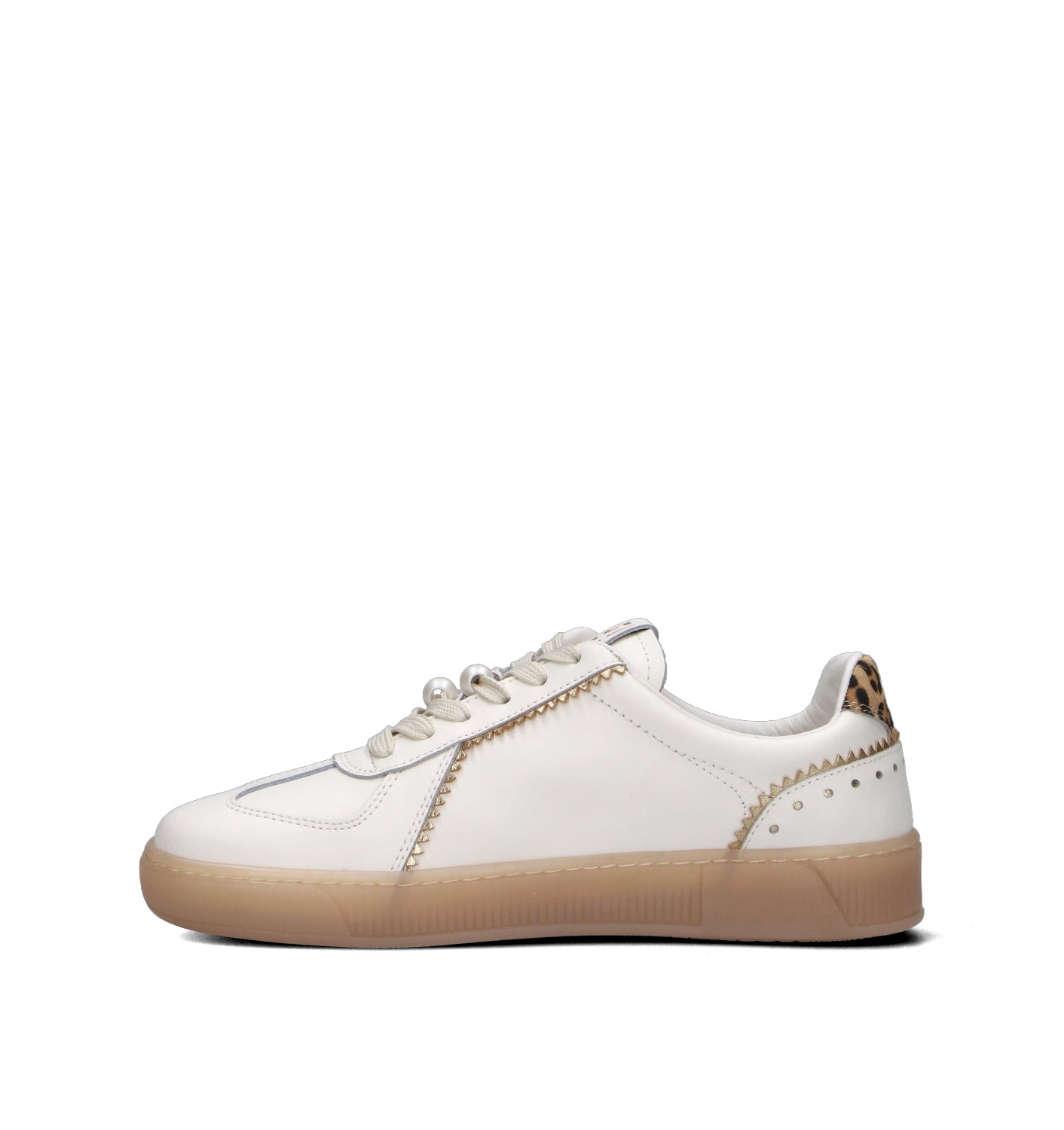 GIO+ Sneaker donna bianca in pelle