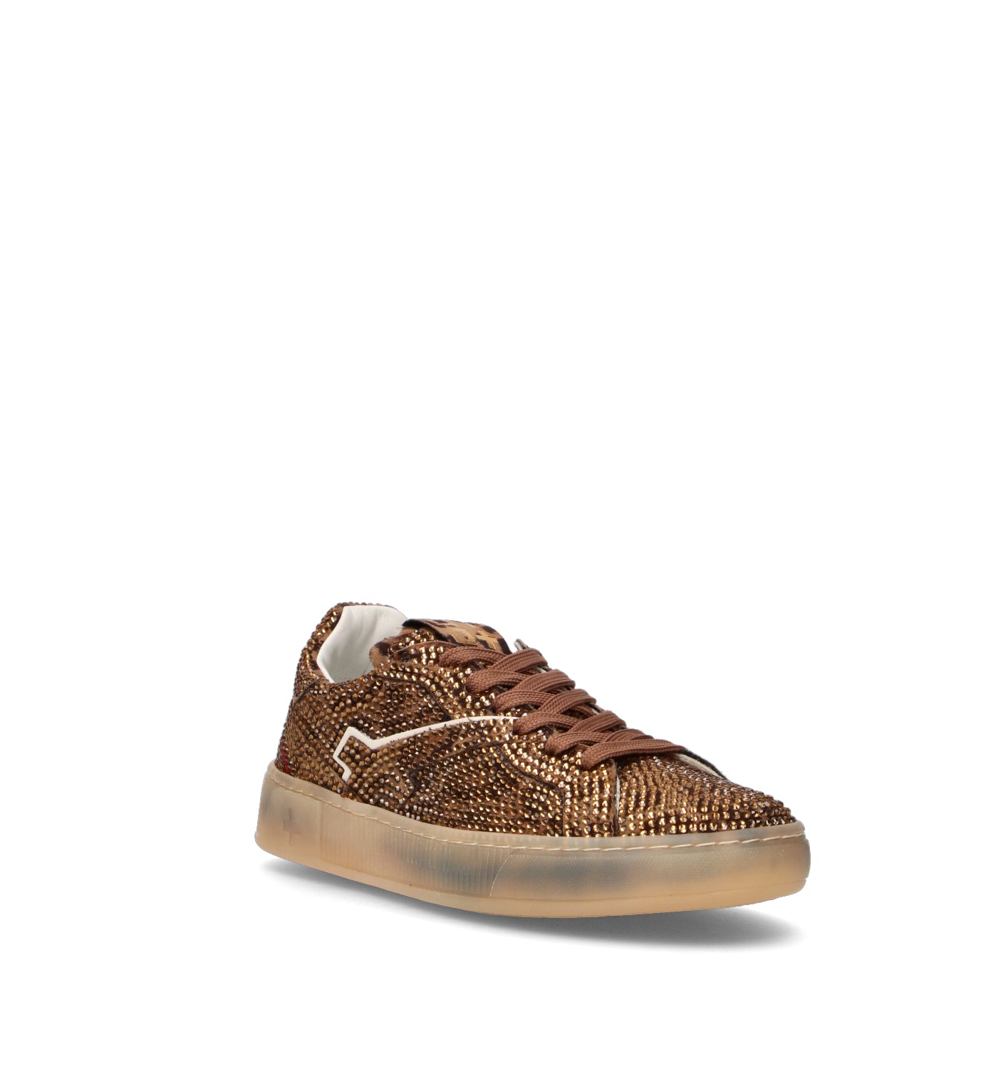 GIO+ Sneaker donna marrone in suede