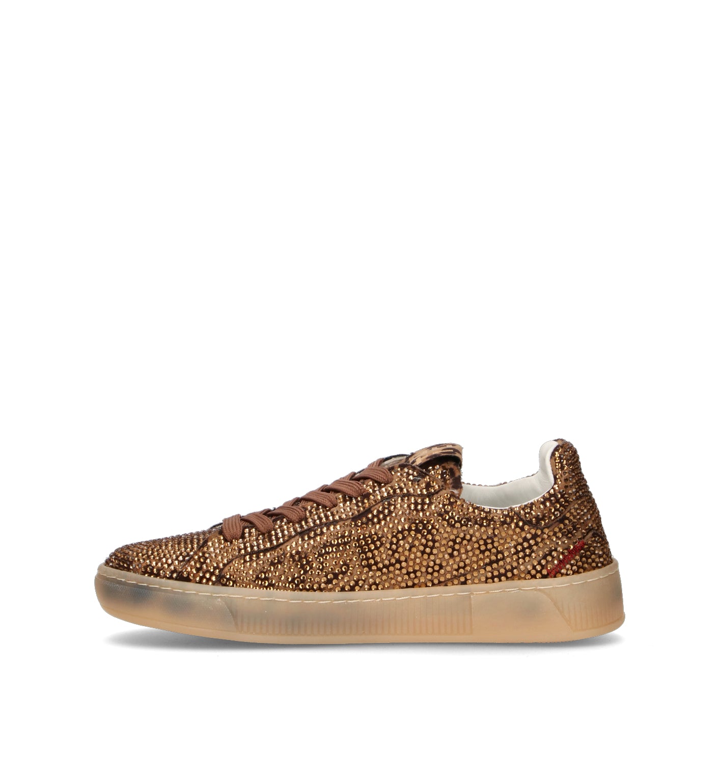 GIO+ Sneaker donna marrone in suede