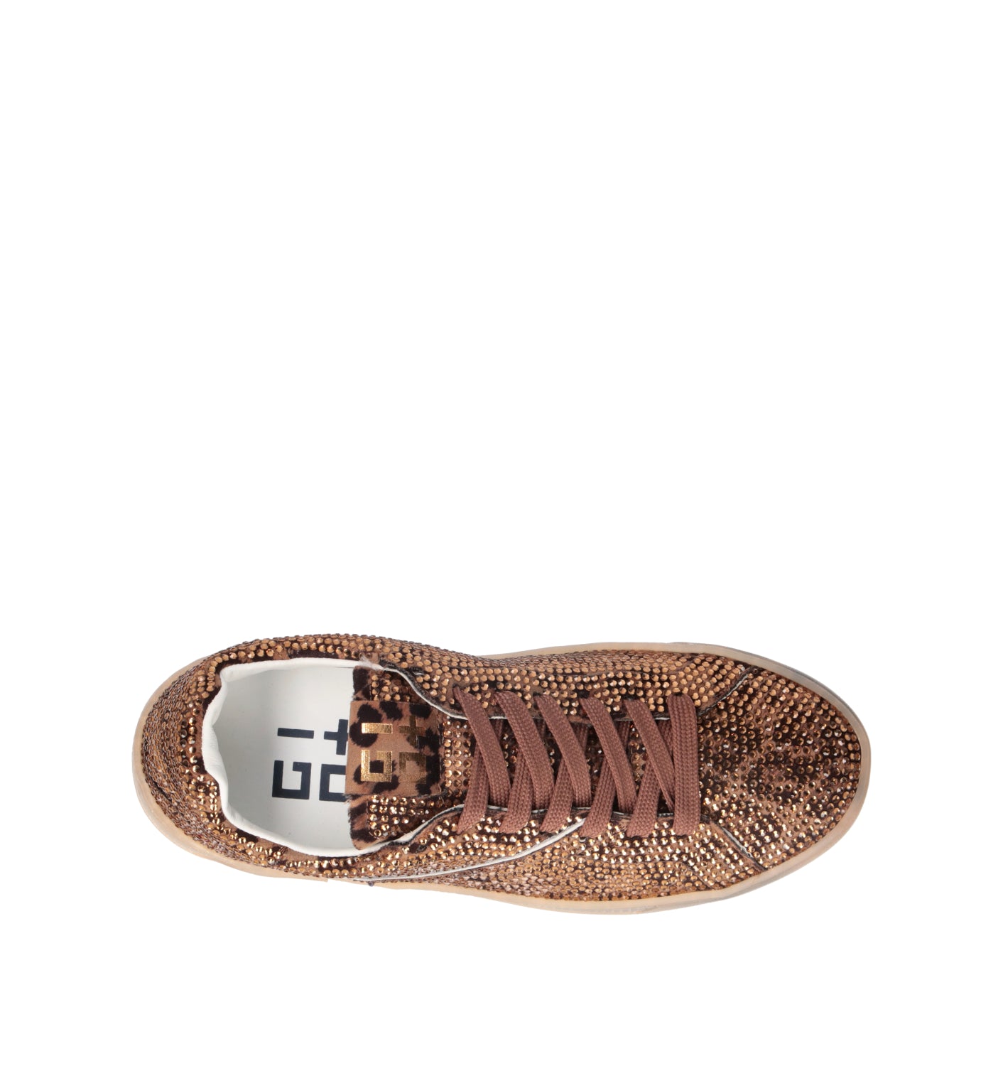 GIO+ Sneaker donna marrone in suede