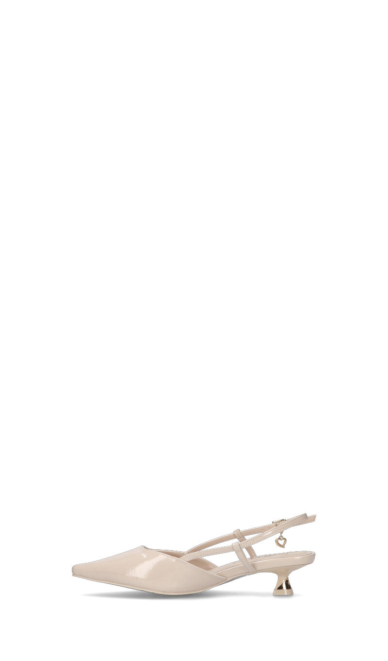 BRACCIALINI Slingback donna panna