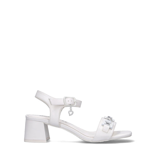 BRACCIALINI Sandalo donna bianco