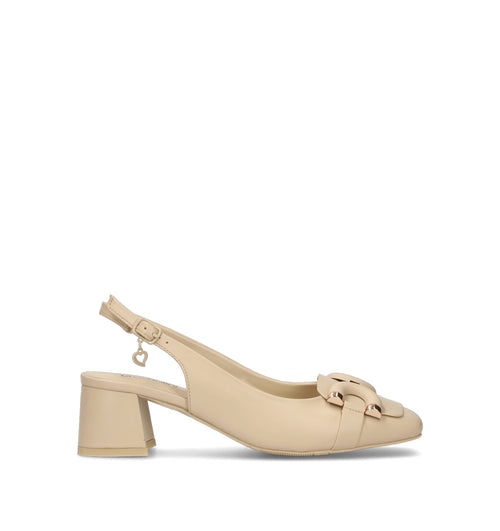 BRACCIALINI Slingback donna beige