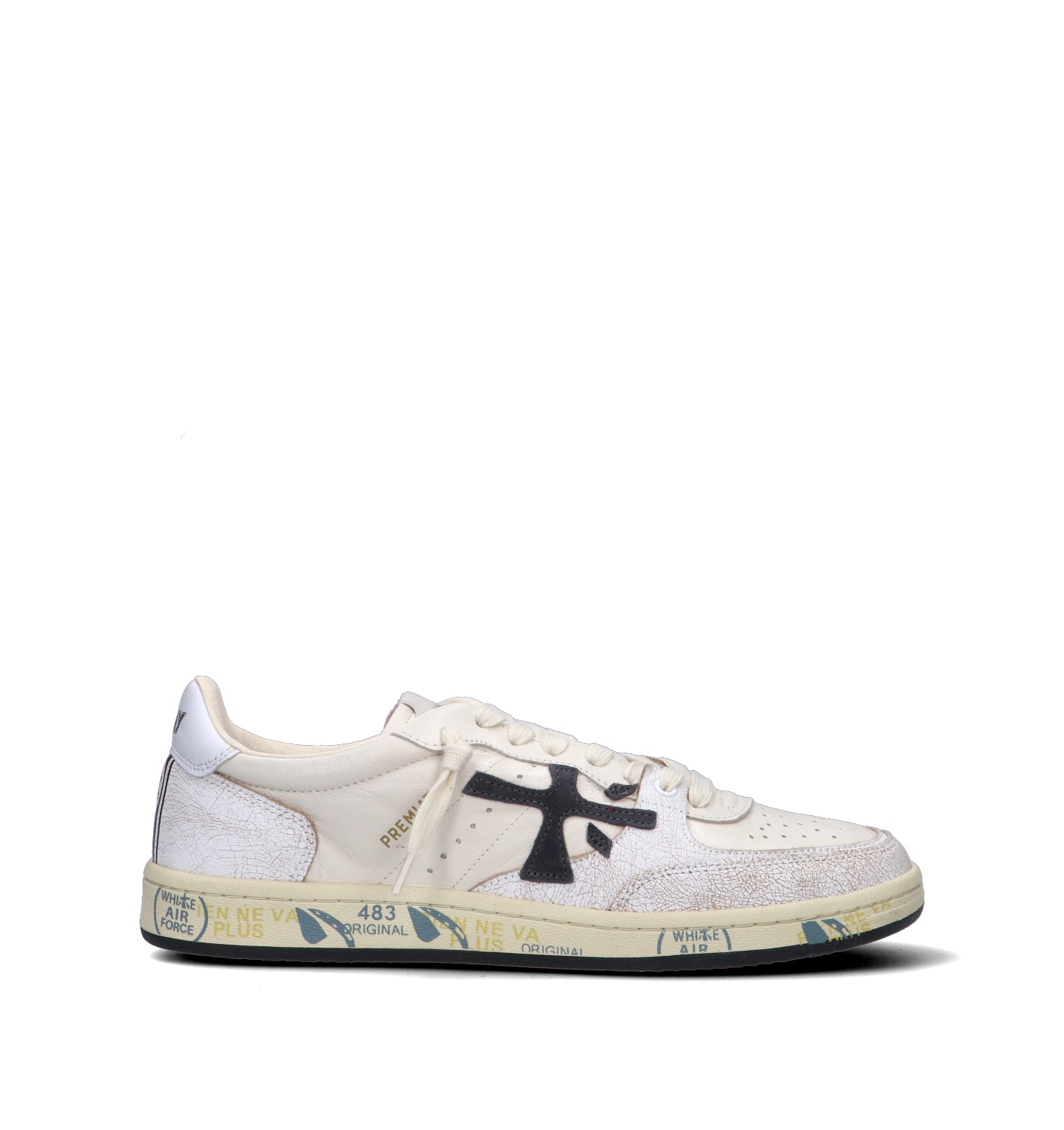 PREMIATA BSKT CLAY Sneaker uomo bianca