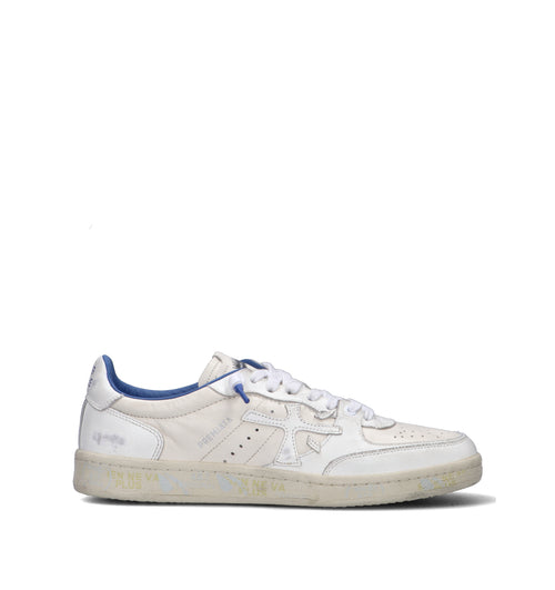 PREMIATA BSKT CLAY Sneaker uomo bianca in pelle