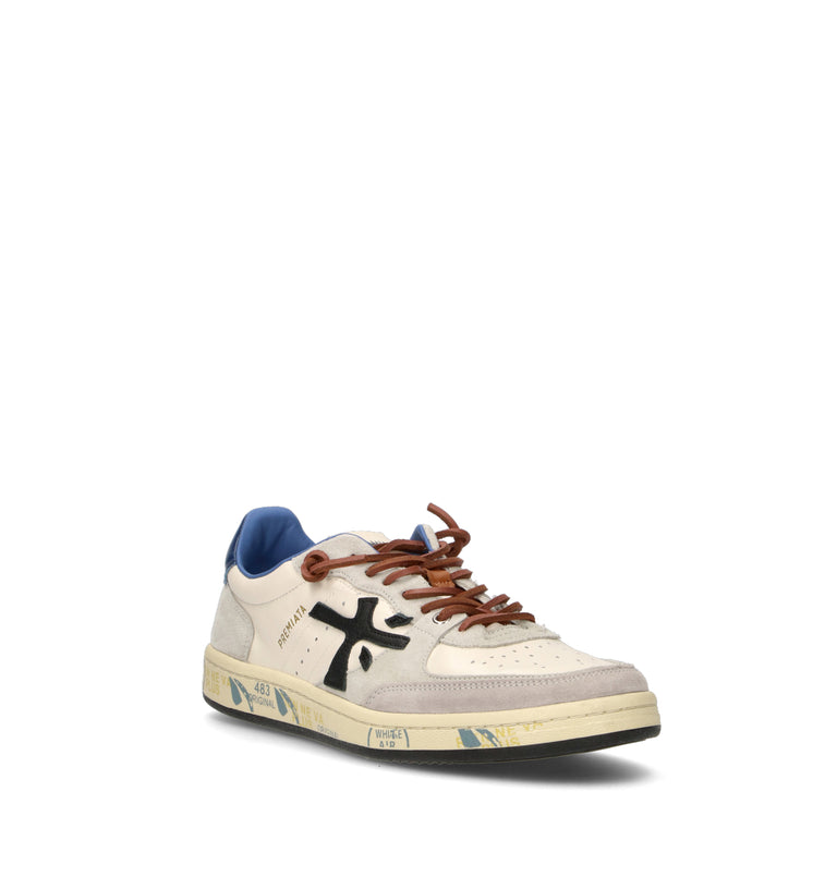 PREMIATA Sneaker uomo bianca in pelle